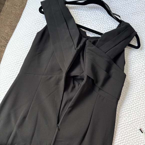 NWT RALPH LAUREN Black Off The Shoulder Full Length Gown - Picture 10 of 14